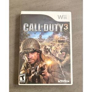 2006 Call of Duty Nintendo wii game